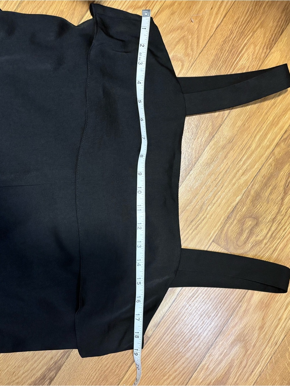 Banana Republic Black Midi Dress Bow in Back Small - Picture 11 of 12